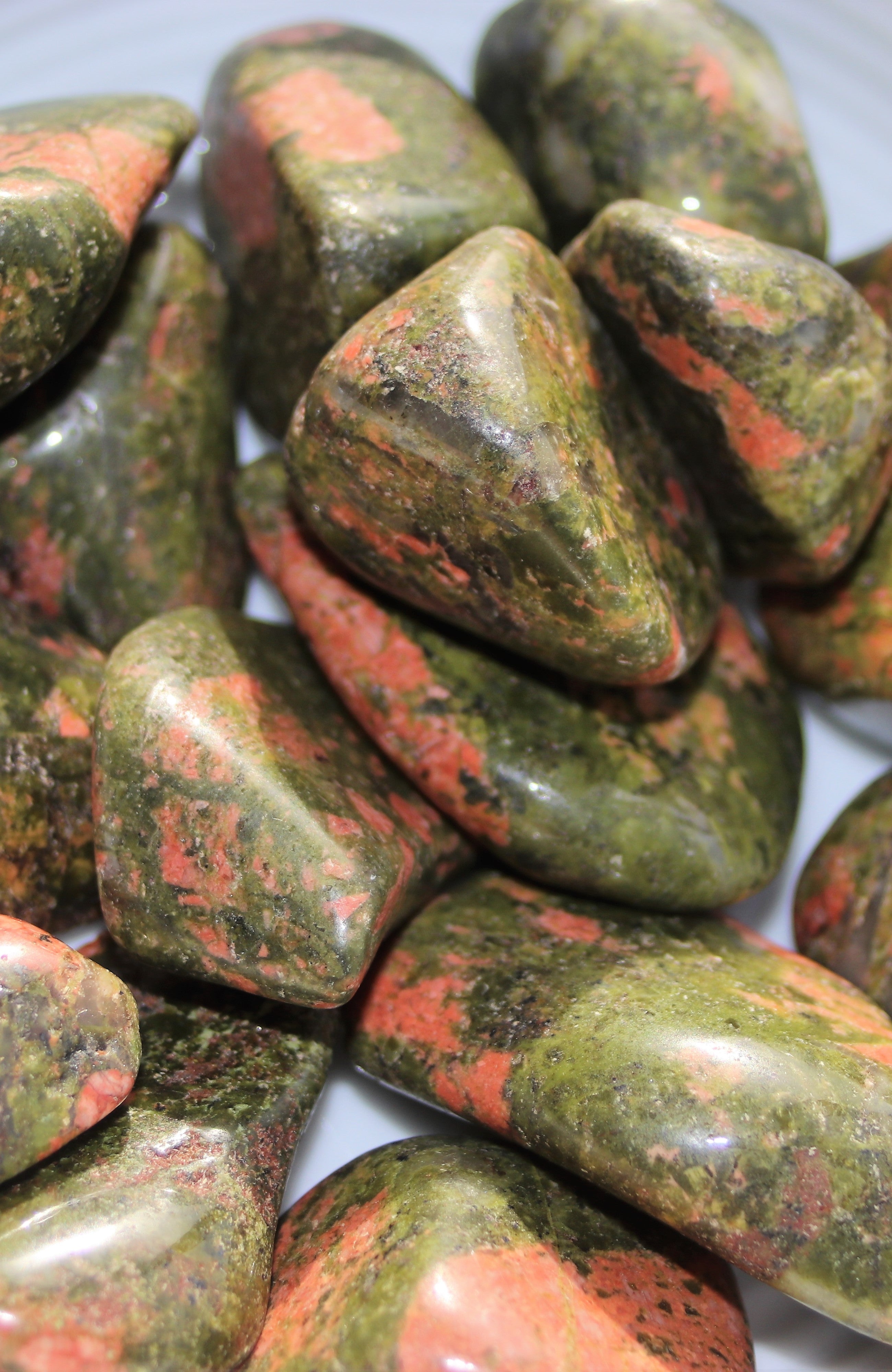 Unakite Tumbled Stone
